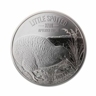 2018年ニュージーランド キウイ スペシメン シルバーコイン純銀999 1oz(貨幣)