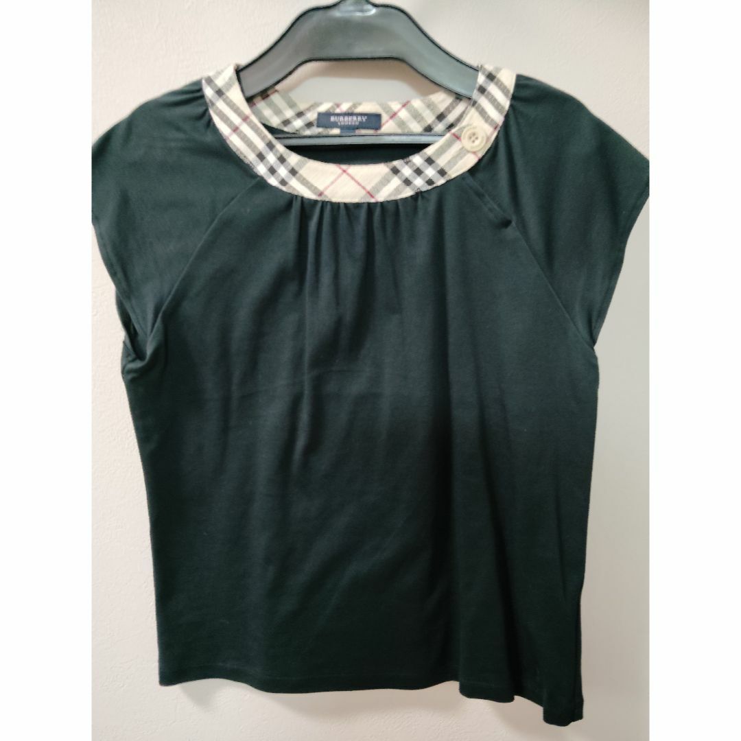 BURBERRY(バーバリー)のバーバリー カットソー 黒 レディースのトップス(カットソー(半袖/袖なし))の商品写真