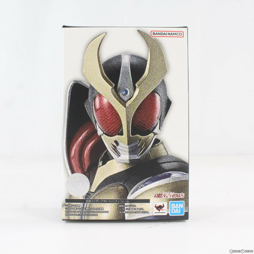 BANDAI(バンダイ)の魂ウェブ商店限定 S.H.Figuarts(フィギュアーツ) 真骨彫製法 仮面ライダーアギト トリニティフォーム 完成品 可動フィギュア バンダイスピリッツ エンタメ/ホビーのフィギュア(特撮)の商品写真
