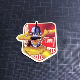ドラゴンボール超　スーパーヒーロー　ガンマ1号　ステッカー　シール(その他)