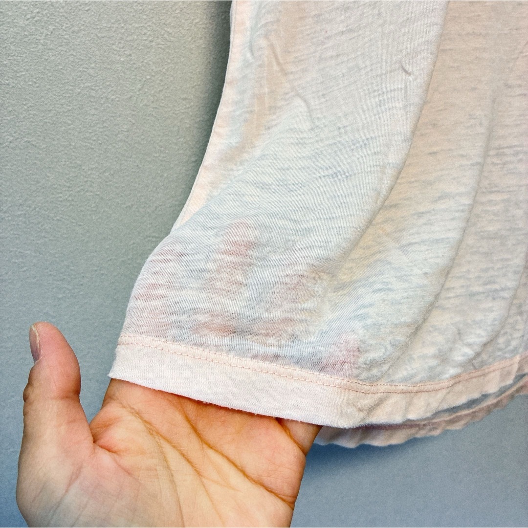 ANGLE【M】サイズ ピンク 半袖Tシャツ　夏服 レディースのトップス(カットソー(半袖/袖なし))の商品写真
