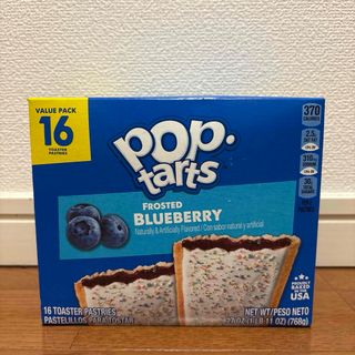ケロッグ(Kellogg's)のpoptartsポップターツ ブルーベリー16枚入りバリューパック(菓子/デザート)