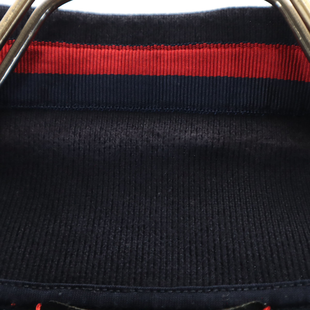 GUCCI(グッチ)の古着 GUCCI グッチ イタリア製 半袖 ポロシャツ L 濃紺 鹿の子 レディース レディースのトップス(ポロシャツ)の商品写真