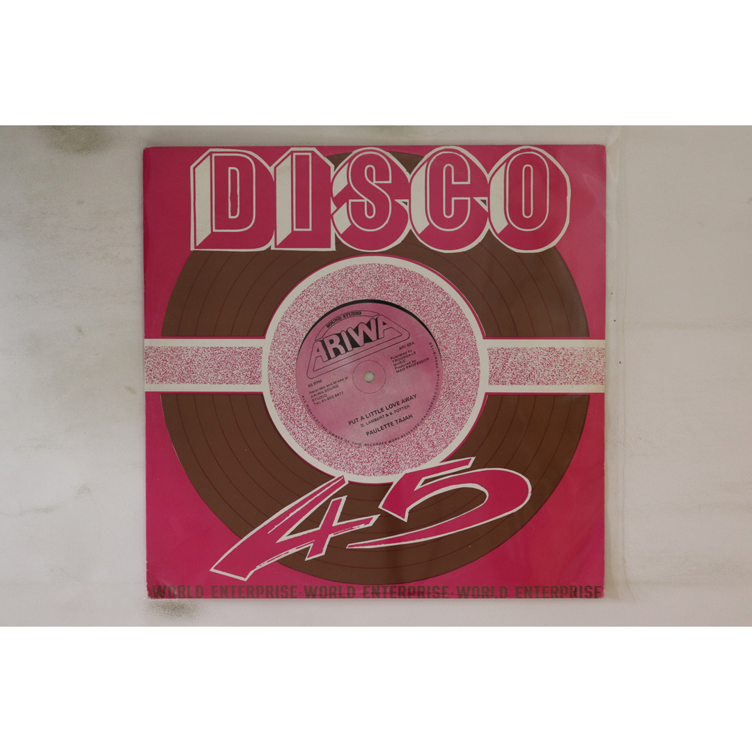 英12” Paulette Tajah / Mad Professor Put A Little Love Away / Funky Dub ARI69 Ariwa /00250 エンタメ/ホビーのエンタメ その他(その他)の商品写真