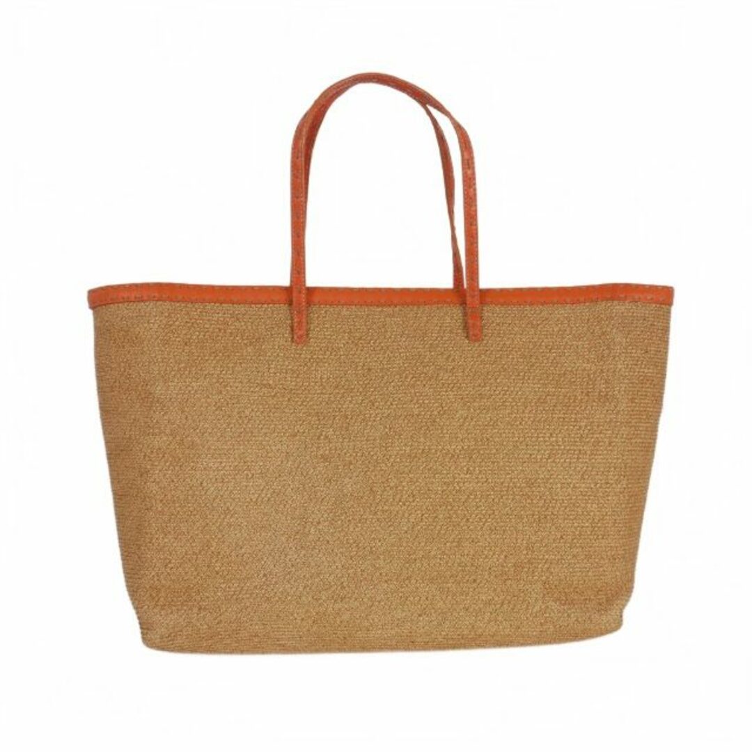 FENDI - フェンディ FENDI セレリア ストロートートバッグ かごバッグ レザートリム