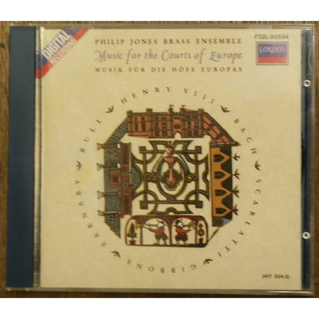 CD フィリップ・ジョーンズ・ブラス ヨーロッパの宮廷音楽 (PJBEラスト・アルバム) F32L50554 /00110 エンタメ/ホビーのCD(クラシック)の商品写真