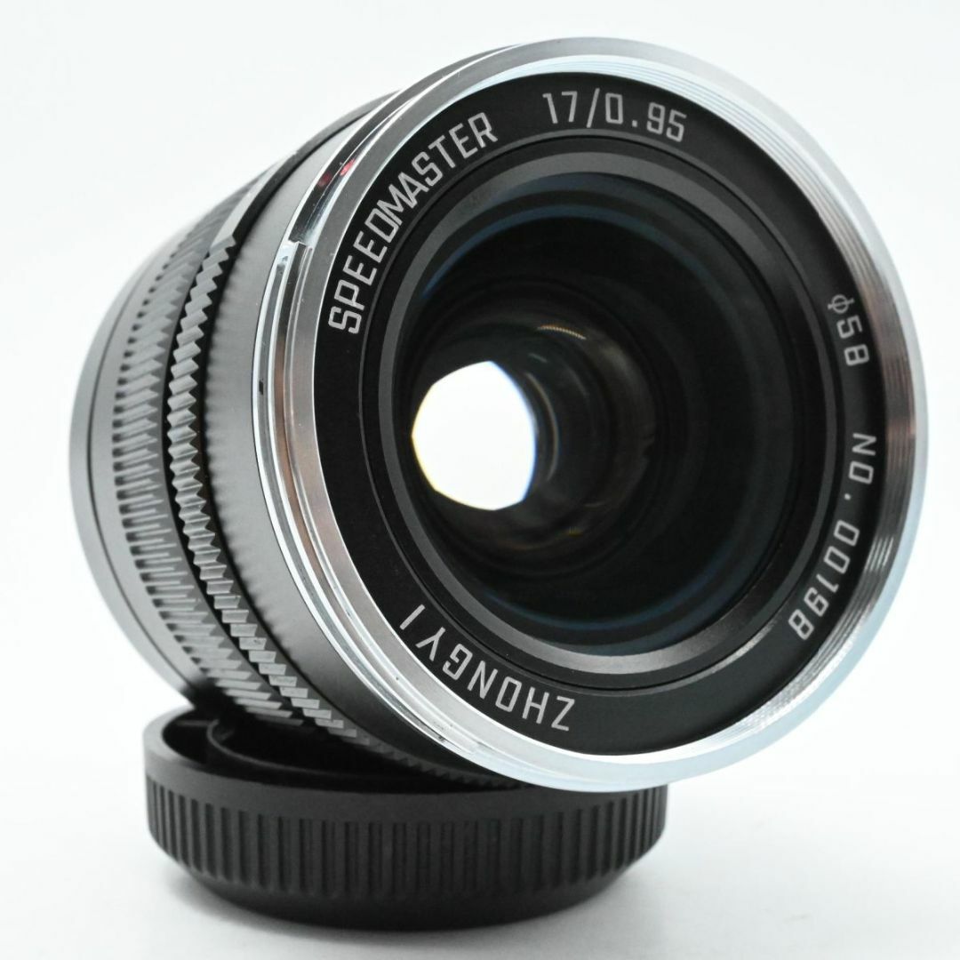 中一光学 SPEEDMASTER 17mm F0.95 マイクロフォーサーズ スマホ/家電/カメラのカメラ(レンズ(単焦点))の商品写真