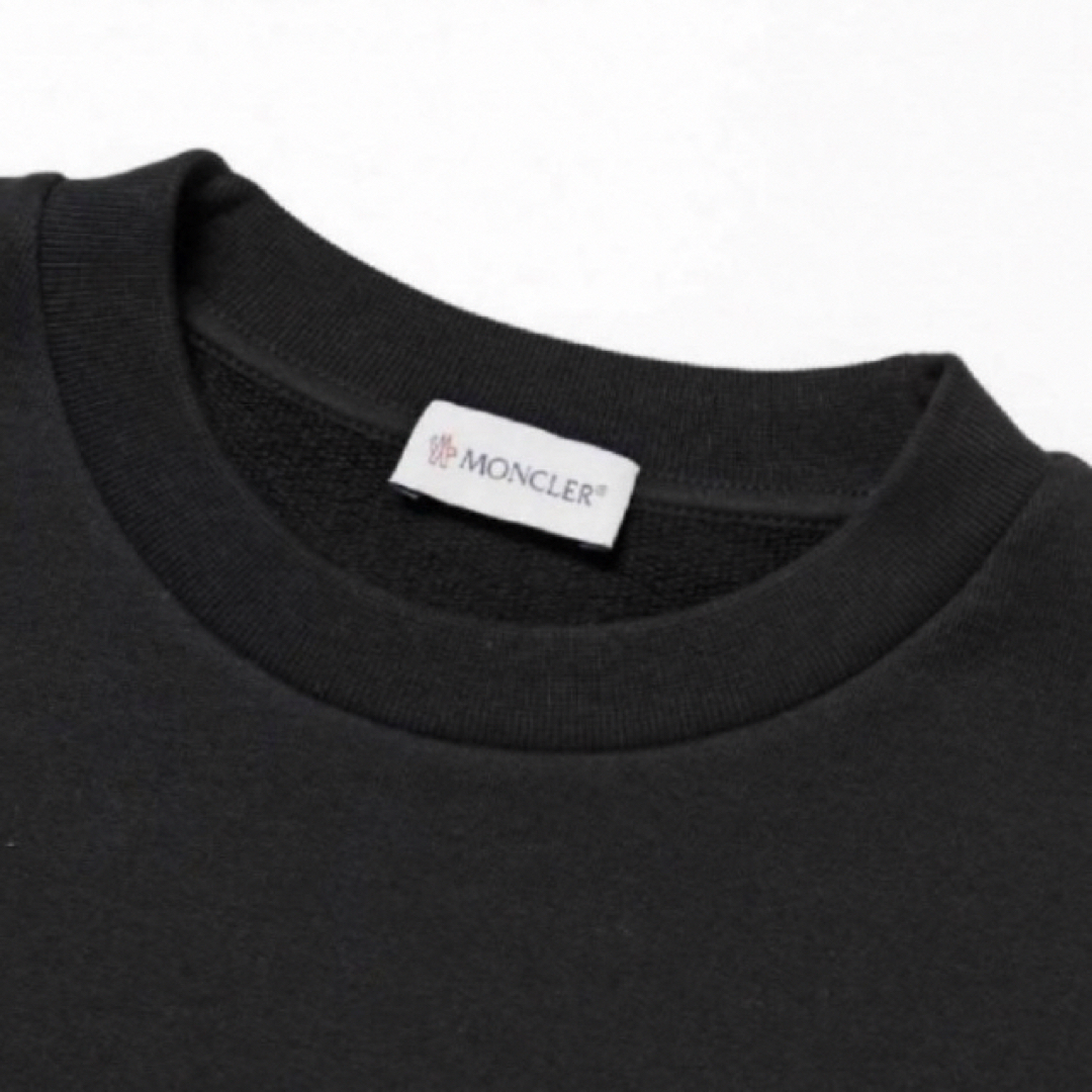 【ギフ_包装】 MONCLER XL ☆定価98,300円☆MONCLER刺繍スウェット - トップス