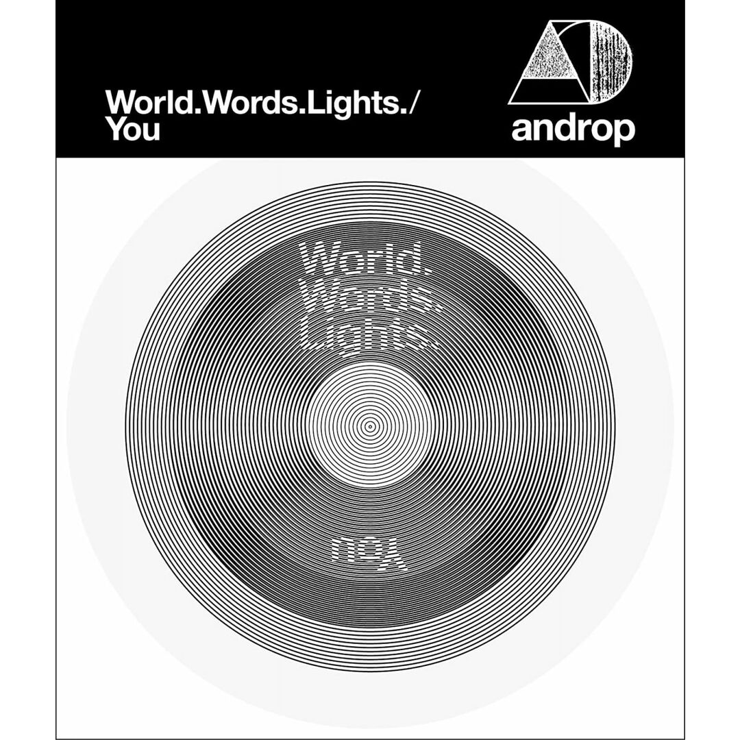 CD androp; 内澤崇仁 World.Words.Lights./You WPCL11039 レンタル落ち /00110 エンタメ/ホビーのCD(ポップス/ロック(邦楽))の商品写真