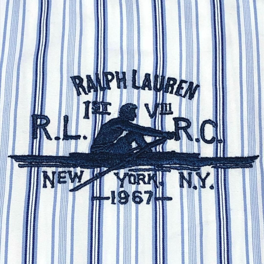 Ralph Lauren - ラルフローレン ストライプ BD長袖シャツ カヌー
