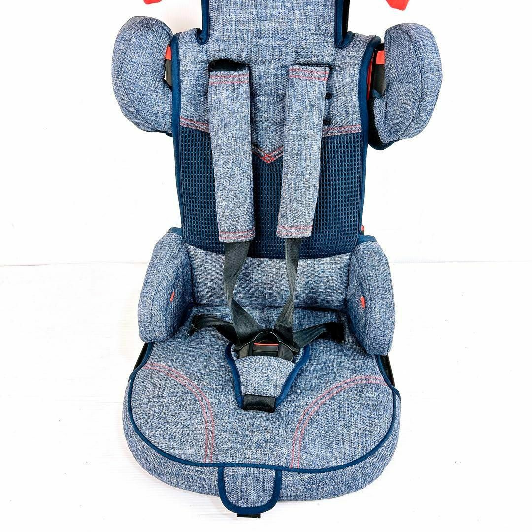 日本育児 ISOFIX・シートベルト トラベルベストEC Fix デニム 日本育児 - 日本育児 ISOFIX・シートベルト トラベルベストEC