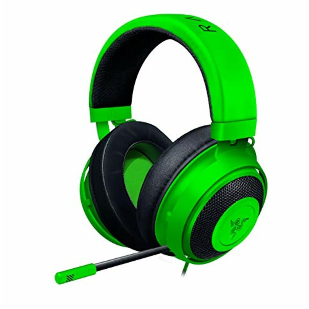 Razer Kraken Green ゲーミングヘッドセット アナログ接続 PS4 PS5 PC Switch スマートフォン 冷却ジェルパッド 【日本正規代理店保証品】 RZ04-02830200- エンタメ/ホビーのゲームソフト/ゲーム機本体(その他)の商品写真