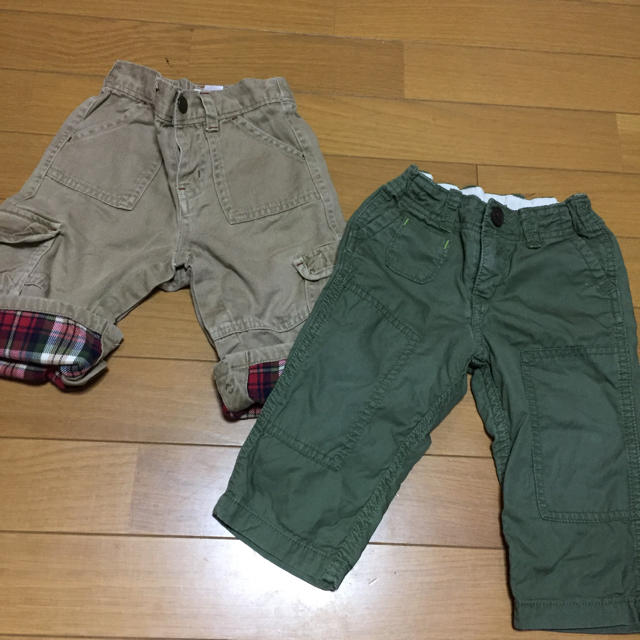 babyGAP(ベビーギャップ)のbabyGAP パンツ2枚セット 80 キッズ/ベビー/マタニティのベビー服(~85cm)(パンツ)の商品写真