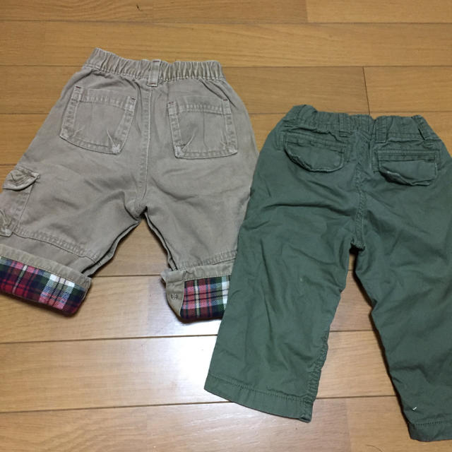 babyGAP(ベビーギャップ)のbabyGAP パンツ2枚セット 80 キッズ/ベビー/マタニティのベビー服(~85cm)(パンツ)の商品写真