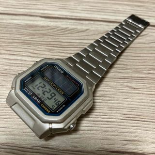 カシオ(CASIO)のカシオ　CASIO  AL 190  ソーラー　希少　デジタル腕時計(腕時計(デジタル))