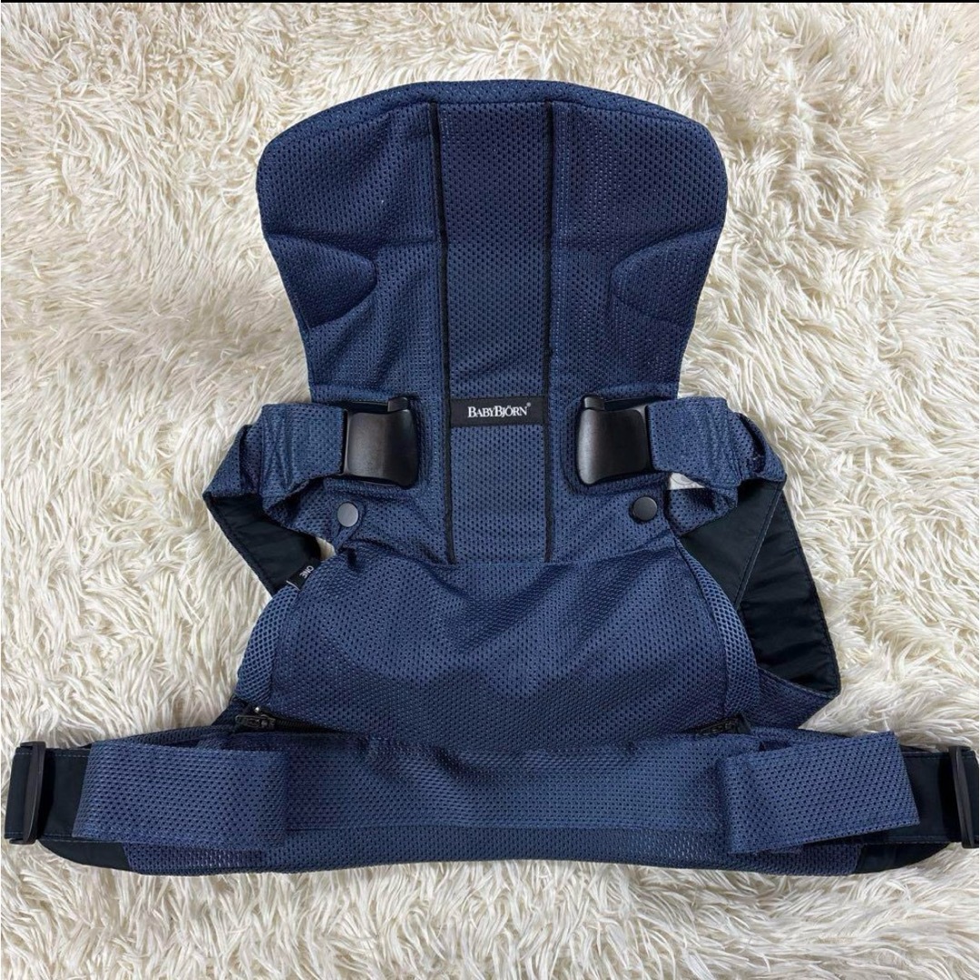 BABYBJORN - ベビービョルン 抱っこ紐 メッシュ ベビーキャリア ワンプラス　エアー　ネイビー