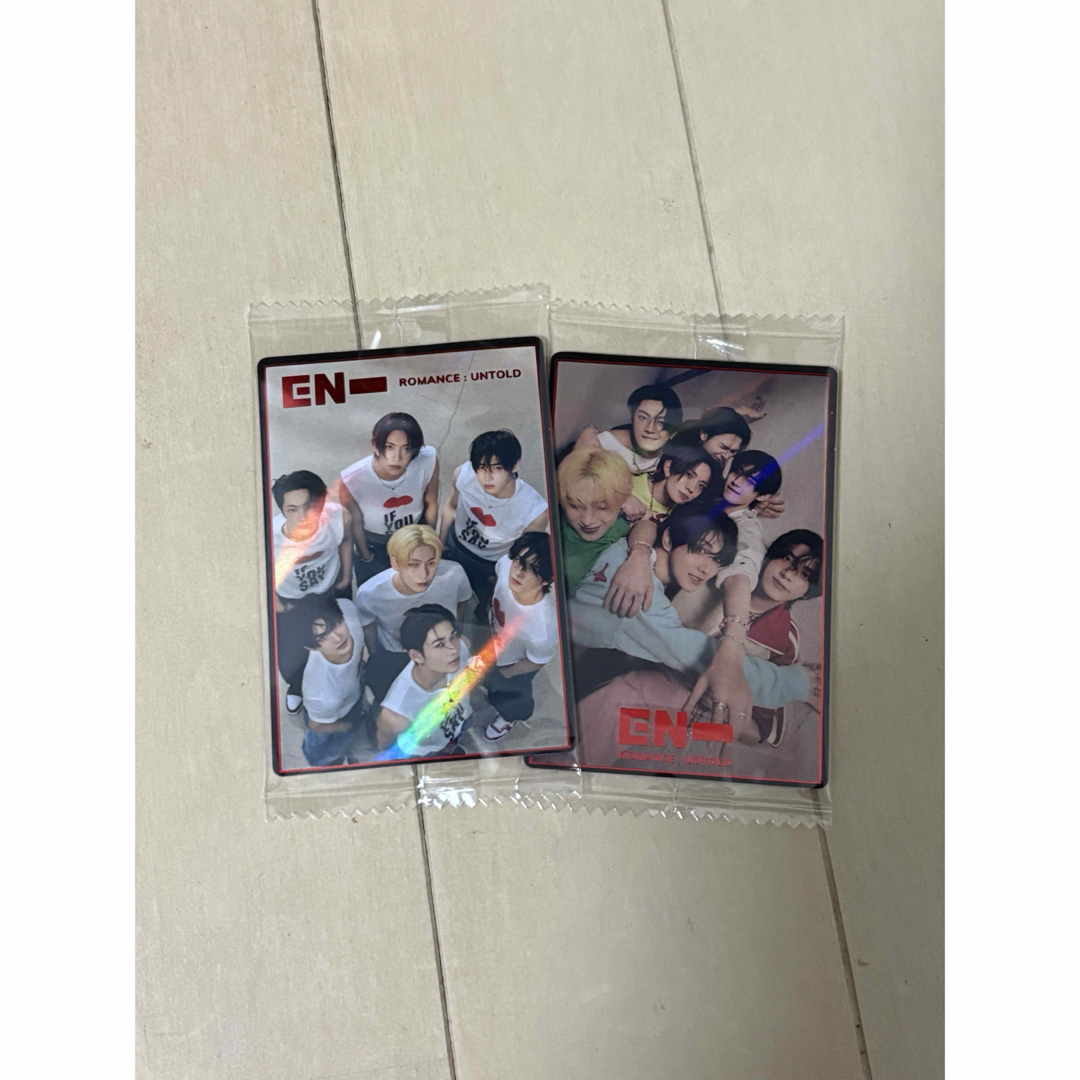 ENHYPEN(エンハイプン)のENHYPENウエハース スーパーレア エンタメ/ホビーのタレントグッズ(アイドルグッズ)の商品写真