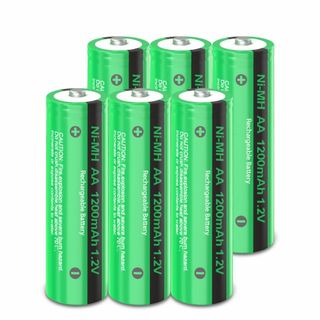 【在庫処分】単3形充電電池 AA 1200mAh ニッケル水素電池 1.2V ソ(その他)
