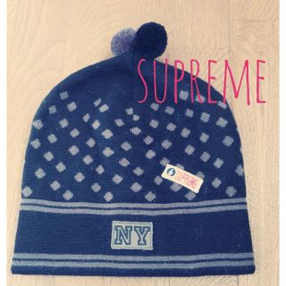 シュプリーム(Supreme)のニット帽♡(ニット帽/ビーニー)