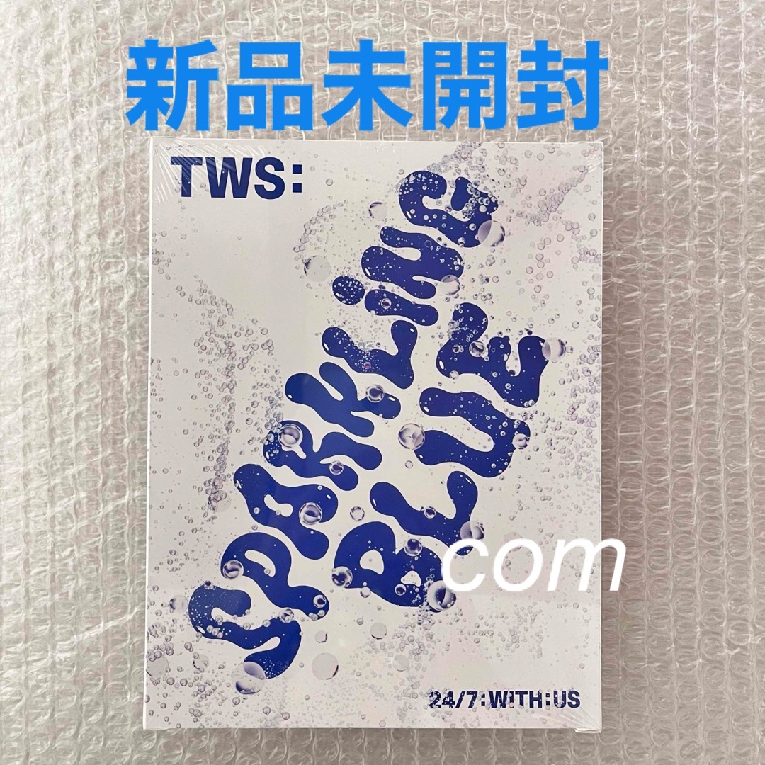 TWS sparkling blue アルバム CD 新品未開封 エンタメ/ホビーのCD(K-POP/アジア)の商品写真
