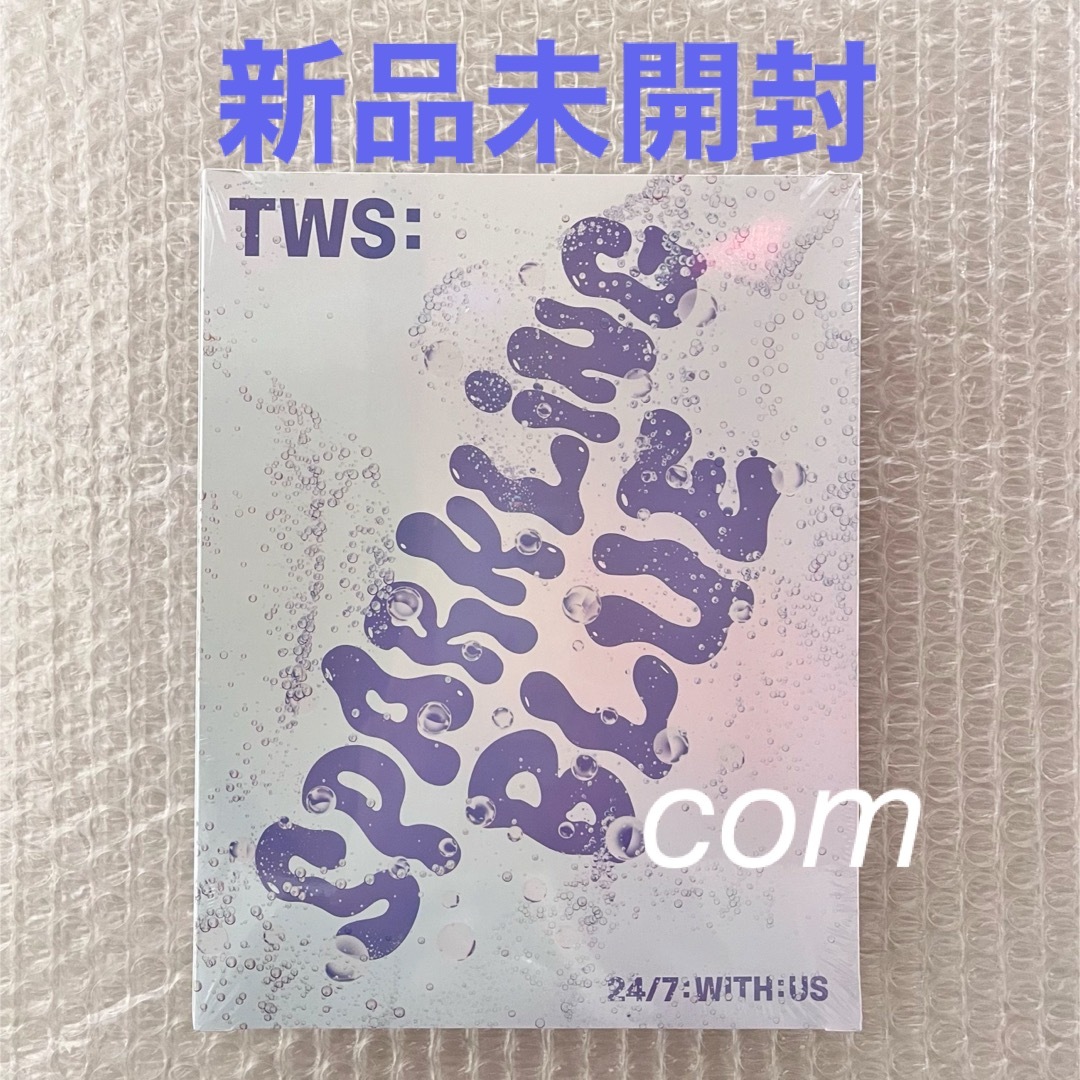 TWS sparkling blue アルバム CD 新品未開封 トレカ エンタメ/ホビーのCD(K-POP/アジア)の商品写真