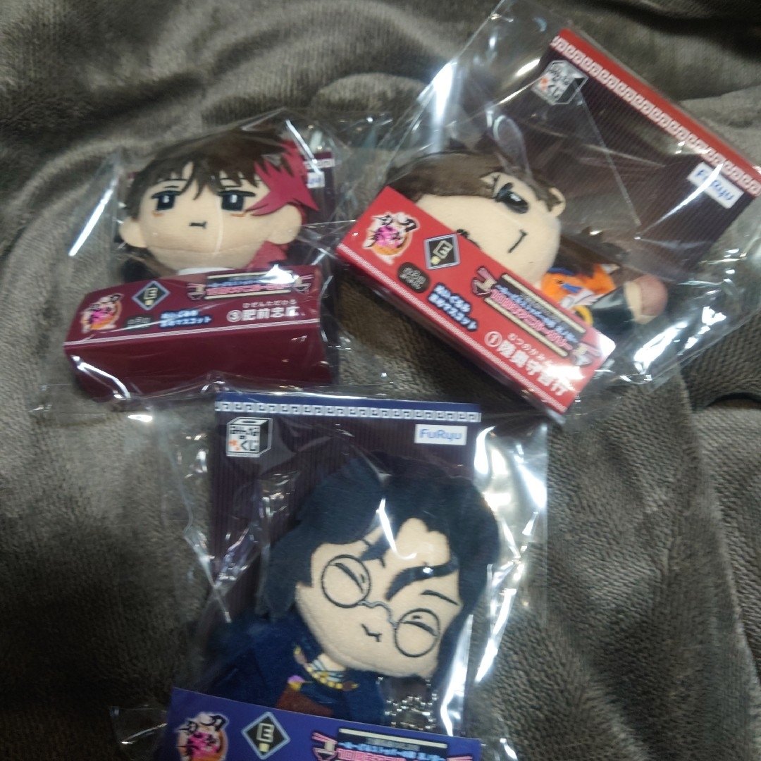 刀剣乱舞 みんなのくじ ぬいぐるみ マスコット 陸奥守吉行 南海太郎 肥前忠広 エンタメ/ホビーのおもちゃ/ぬいぐるみ(キャラクターグッズ)の商品写真