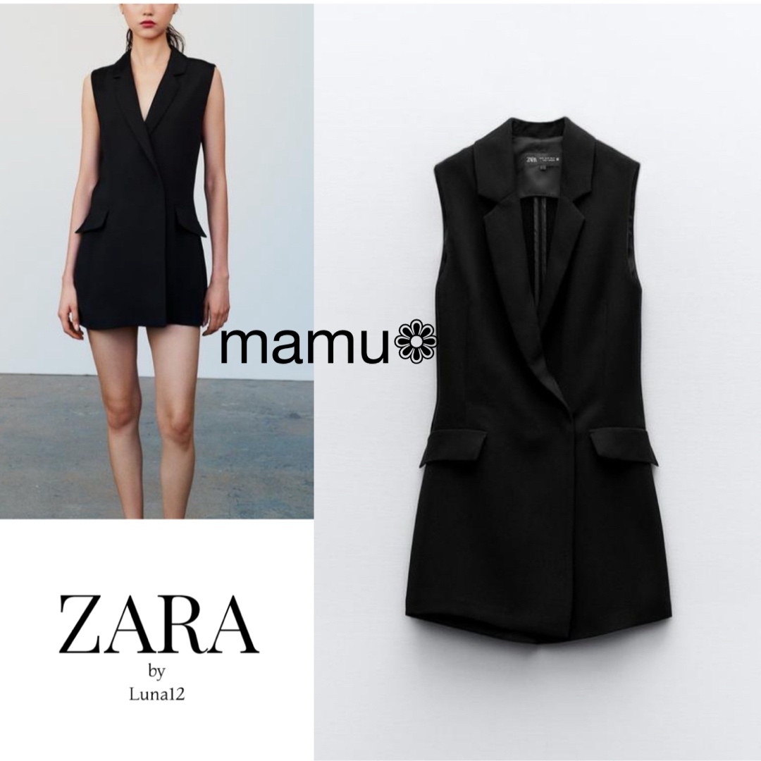 ZARA(ザラ)のZARA ジャンプスーツ xs オールインワン サロペット レディースのパンツ(オールインワン)の商品写真
