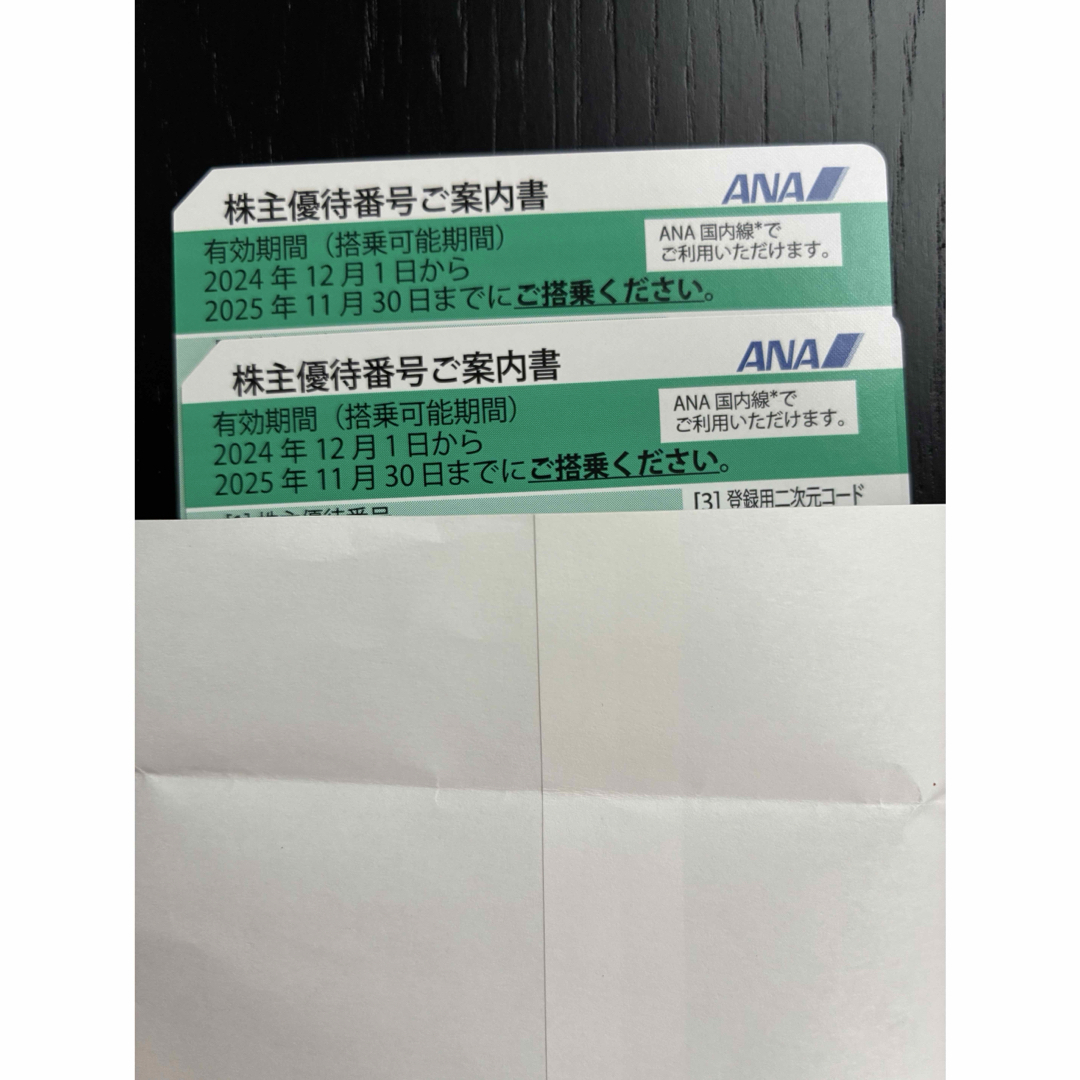 ANA株主優待チケット 2枚 チケットの優待券/割引券(その他)の商品写真