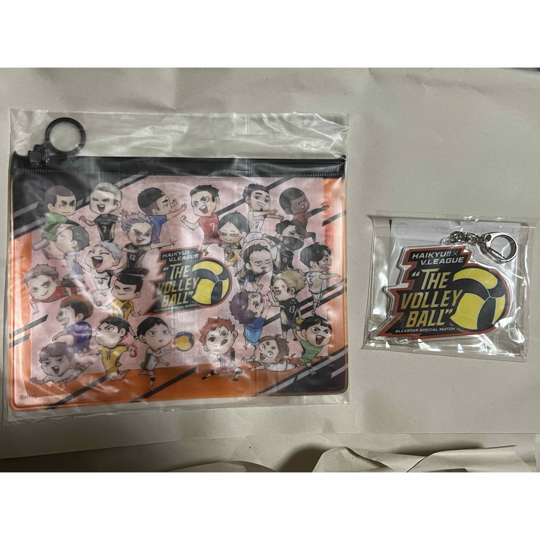 ハイキュー‼︎×V.LEAGUEスペシャルマッチ スティックバルーン キーホルダー エンタメ/ホビーのおもちゃ/ぬいぐるみ(キャラクターグッズ)の商品写真