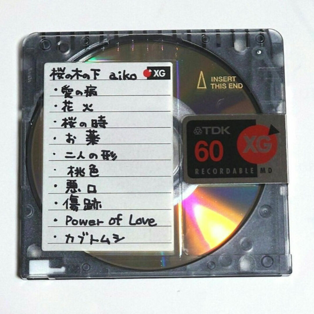 MDディスク 録音済み 103枚 TDK - 中古 MDディスク 4枚セット Mini Disk 2枚TDK製 2枚不明の