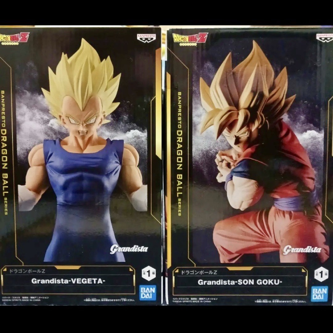 ドラゴンボール(ドラゴンボール)のドラゴンボールZ Grandista 孫悟空 ベジータ 2体セット フィギュア エンタメ/ホビーのフィギュア(アニメ/ゲーム)の商品写真