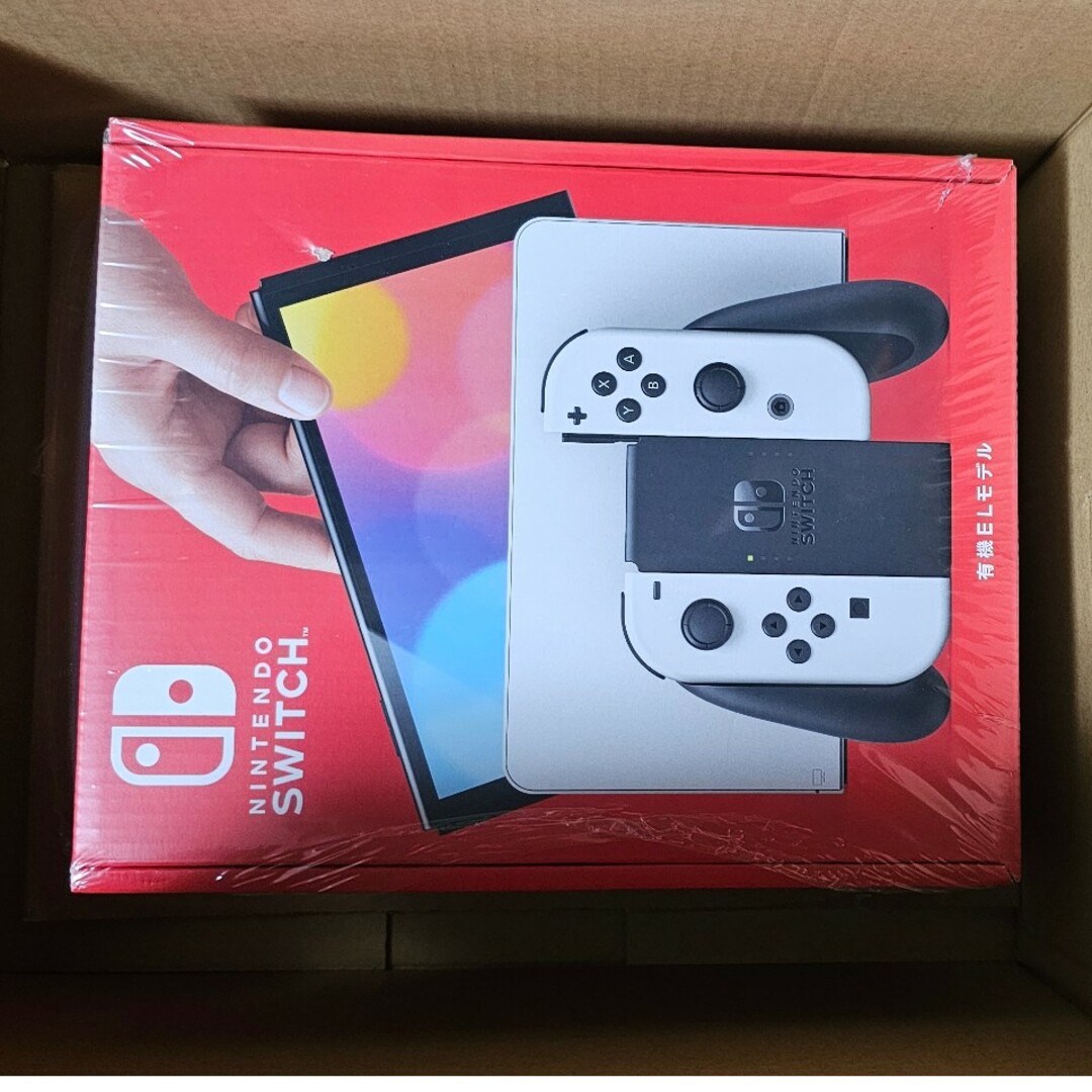 Nintendo Switch(ニンテンドースイッチ)のNintendo Switch スイッチ 本体(有機ELモデル) エンタメ/ホビーのゲームソフト/ゲーム機本体(家庭用ゲーム機本体)の商品写真