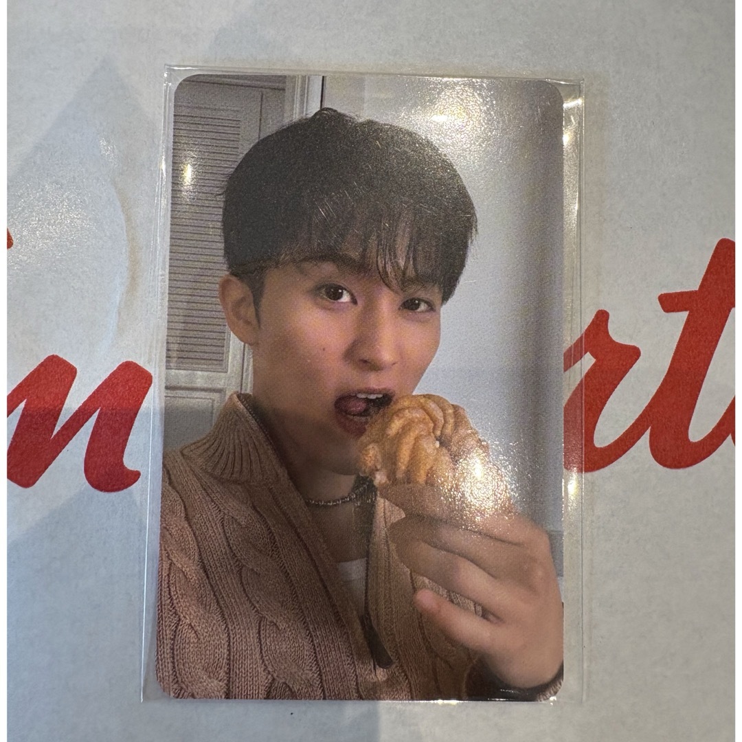NCT MARK ティムホートン コラボカード エンタメ/ホビーのタレントグッズ(アイドルグッズ)の商品写真
