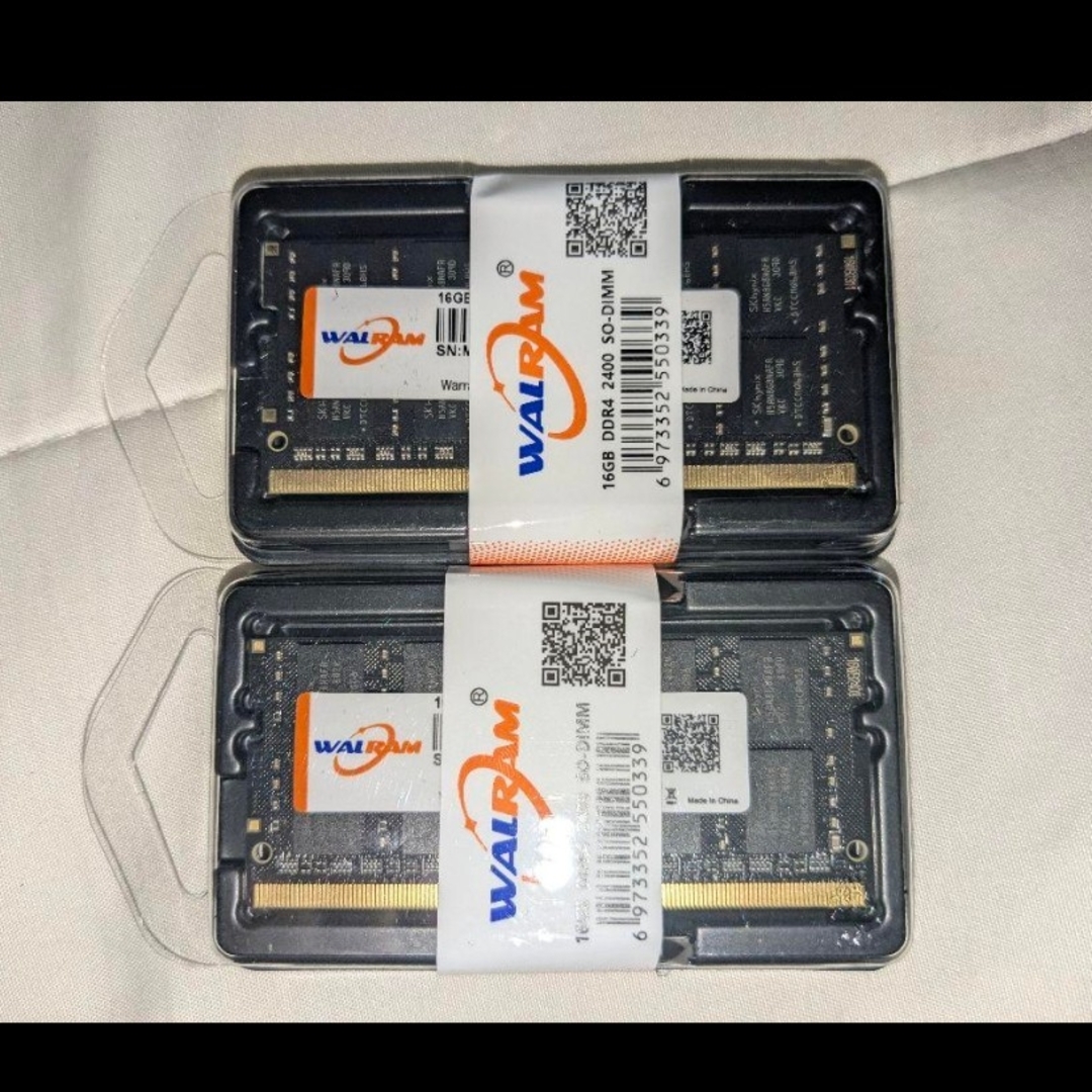 16GB×2 32GB DDR4-2400 ノートパソコン用メモリー ミニPC スマホ/家電/カメラのPC/タブレット(PCパーツ)の商品写真