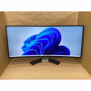 デル(DELL)のDELL 34インチ 曲面湾曲液晶モニター U3419W 系統独立入力でマルチモニタ可 PBP/PIP ウルトラワイド HDMI DISPLAYPORT USB-B3.0(PC周辺機器)