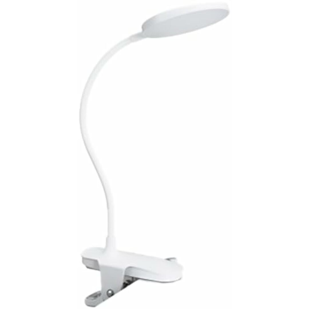 ヤザワ YAZAWA CLE05C01WH(ホワイト) LEDクリップライト 調光調色機能付き スマホ/家電/カメラの生活家電(その他)の商品写真