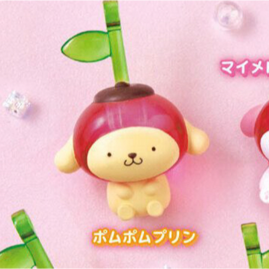 サンリオキャラクターズ なかよしさくらんぼスイング ポムポムプリン エンタメ/ホビーのおもちゃ/ぬいぐるみ(キャラクターグッズ)の商品写真