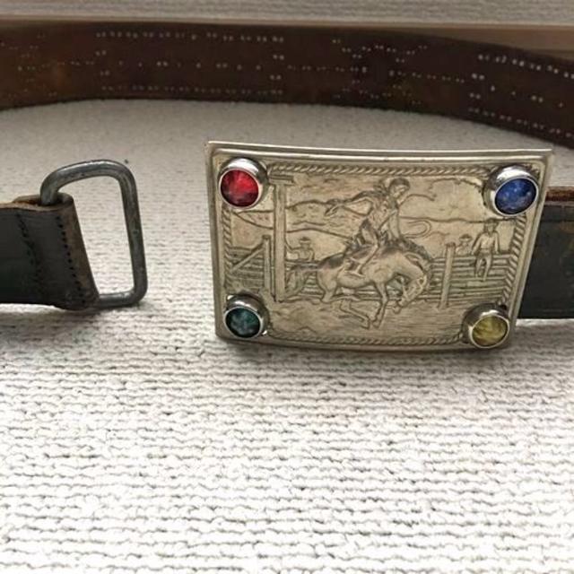 1950年代 ビンテージ スタッズベルト ハーレー BUCO WW2 ドイツの通販 ...