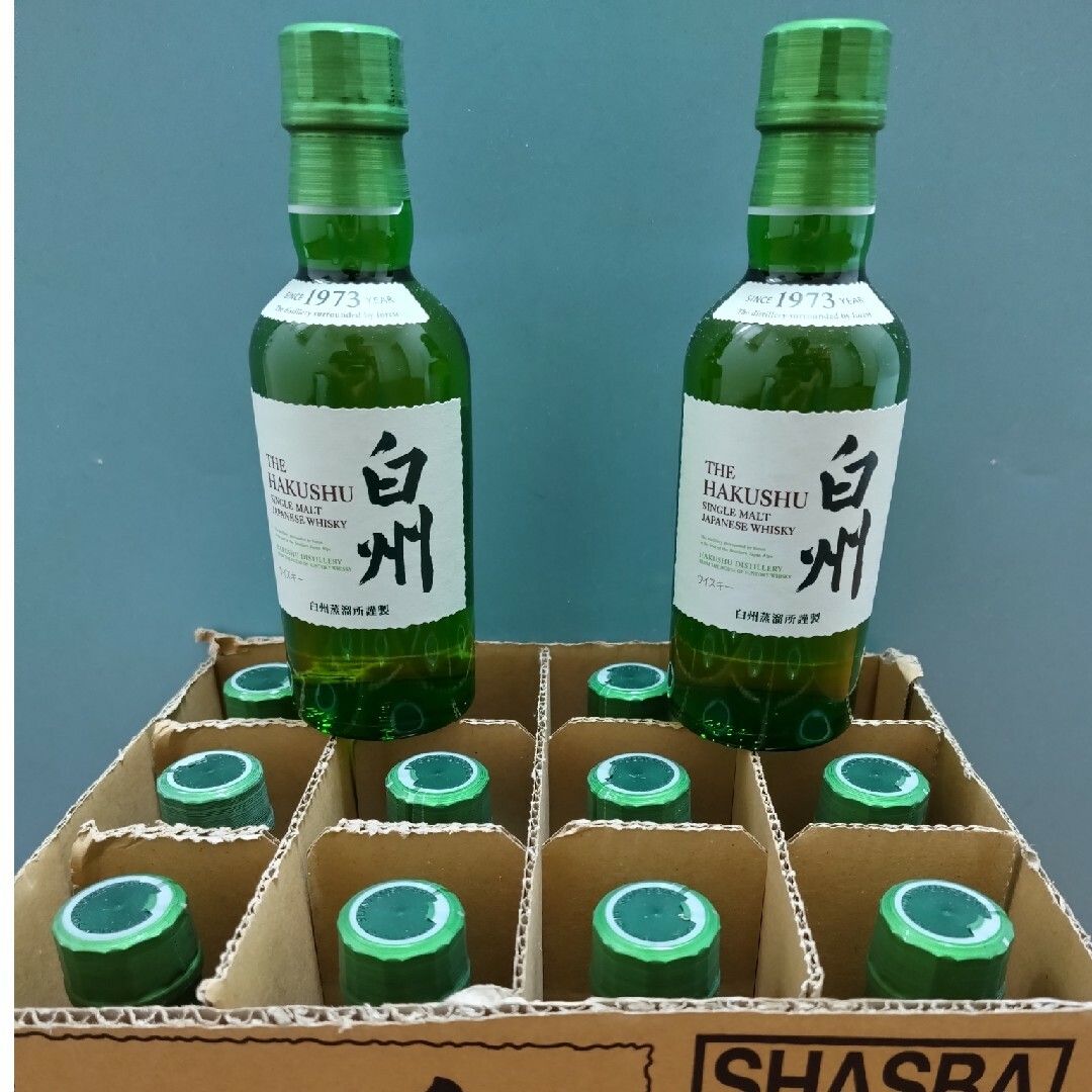 サントリー 白州 180mlボトル 12本セット 食品/飲料/酒の酒(ウイスキー)の商品写真
