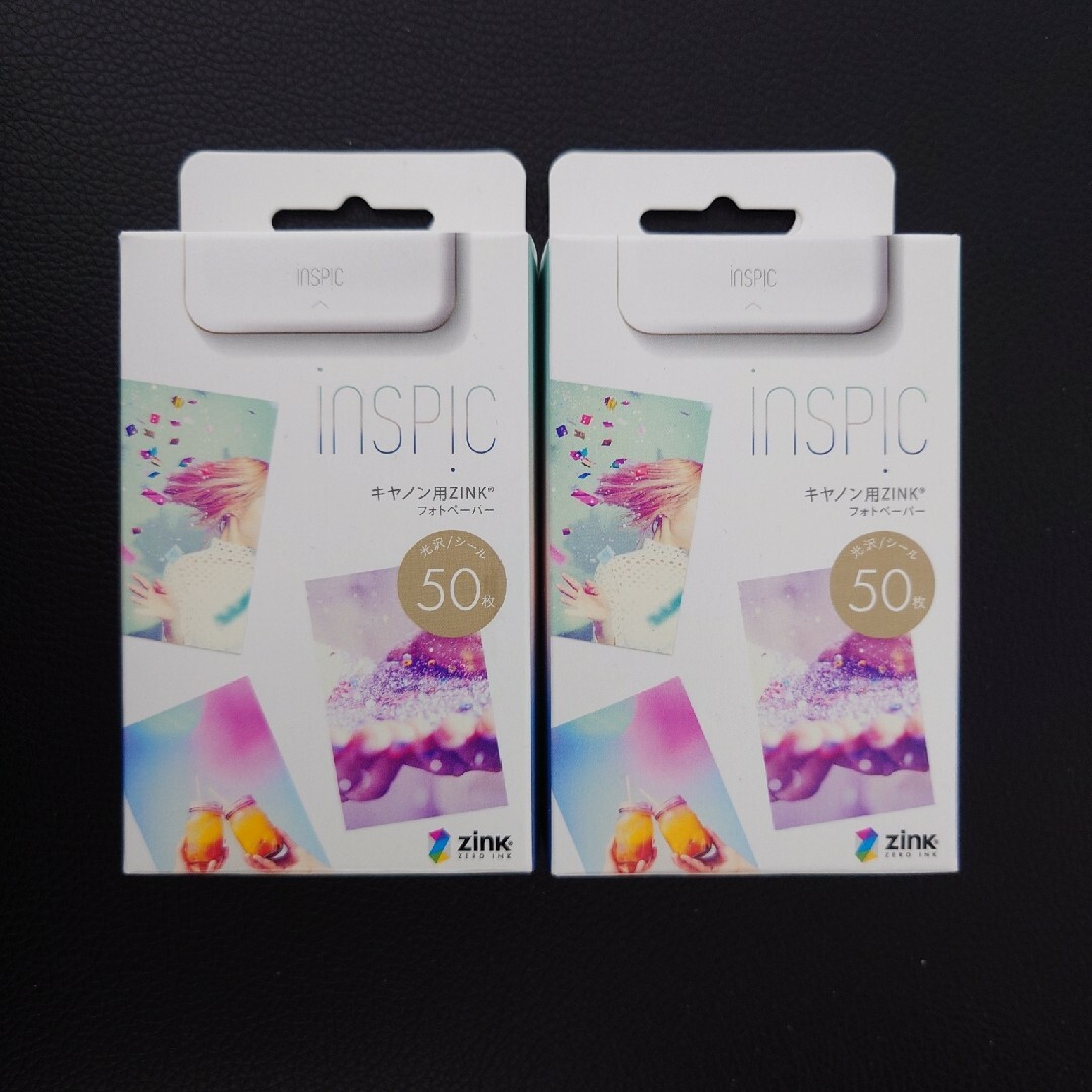 キャノン iNSPiC用 用紙 ZINK フォトペーパー 50枚入り スマホ/家電/カメラのスマホ/家電/カメラ その他(その他)の商品写真
