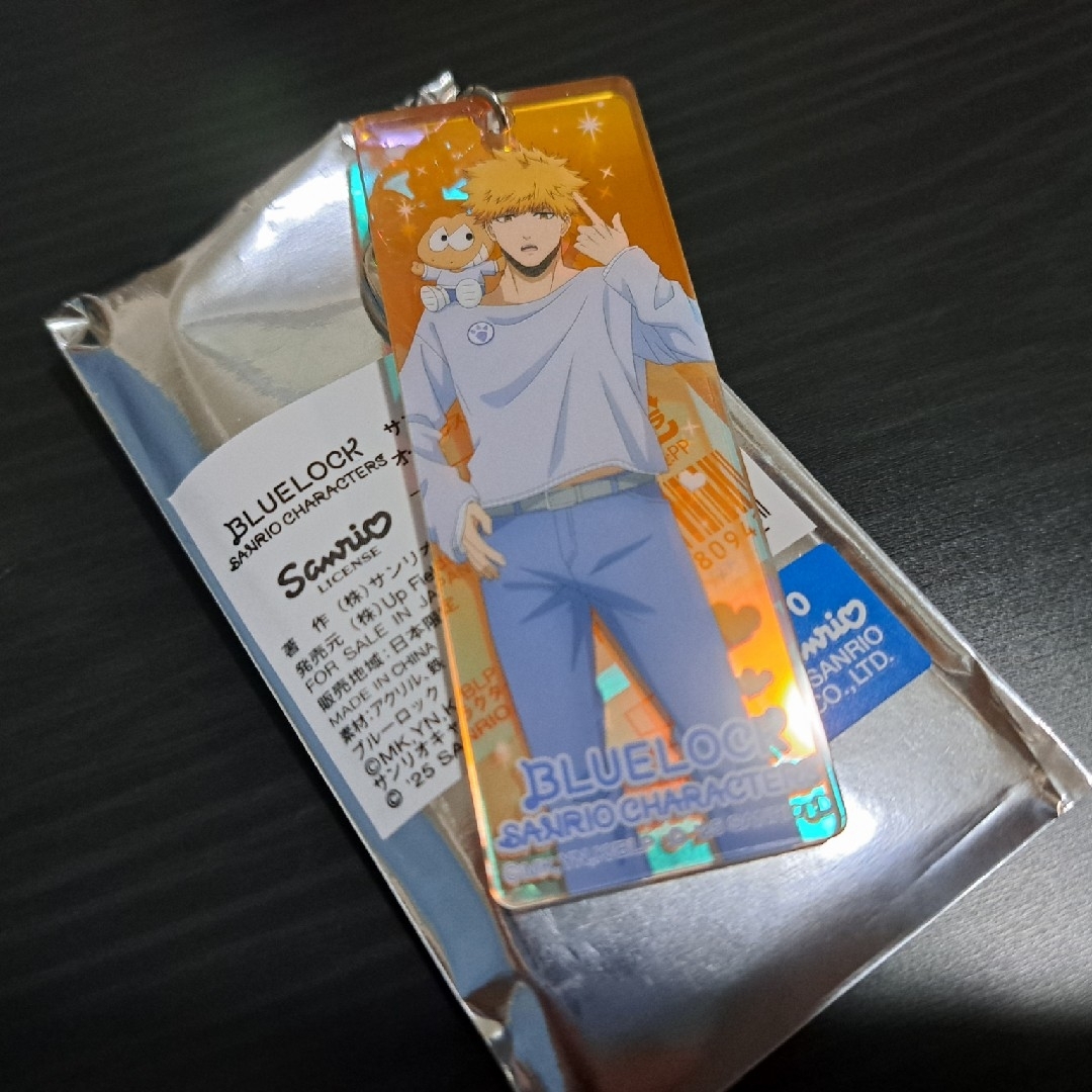 ブルーロック サンリオ キーホルダー 国神 エンタメ/ホビーのアニメグッズ(キーホルダー)の商品写真