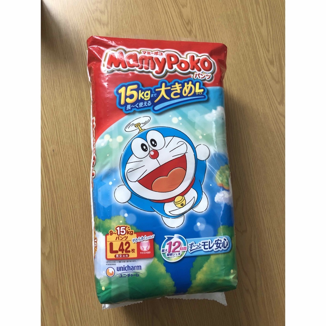 Unicharm(ユニチャーム)のマミーポコ L42枚 キッズ/ベビー/マタニティのおむつ/トイレ用品(ベビー紙おむつ)の商品写真