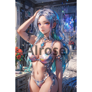 【03】AI美女　A4ポスター(印刷物)