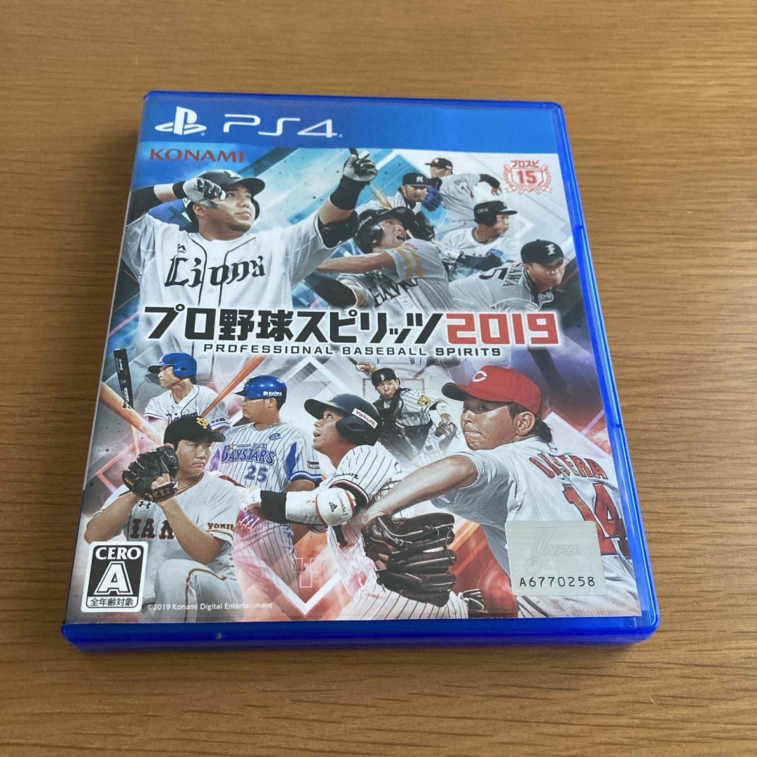 KONAMI(コナミ)のプロ野球スピリッツ2019 エンタメ/ホビーのゲームソフト/ゲーム機本体(家庭用ゲームソフト)の商品写真