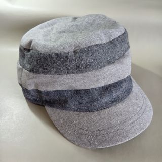 キャップ 56cm ネイビー、ブラック、グレー コンビ(キャップ)