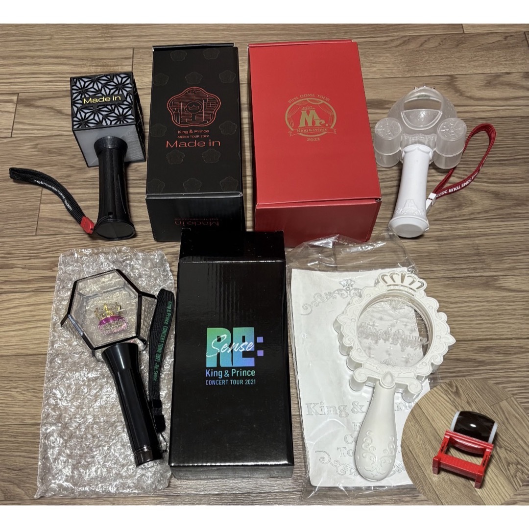 King & Prince(キングアンドプリンス)のキンプリ ペンライト エンタメ/ホビーのタレントグッズ(アイドルグッズ)の商品写真