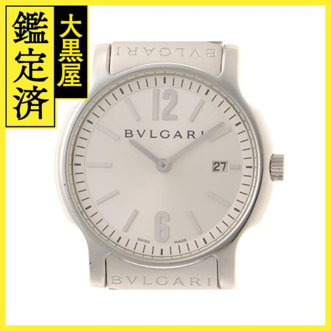 ブルガリ BVLGARI ソロテンポ ST35S ホワイト SS メンズ 腕時計