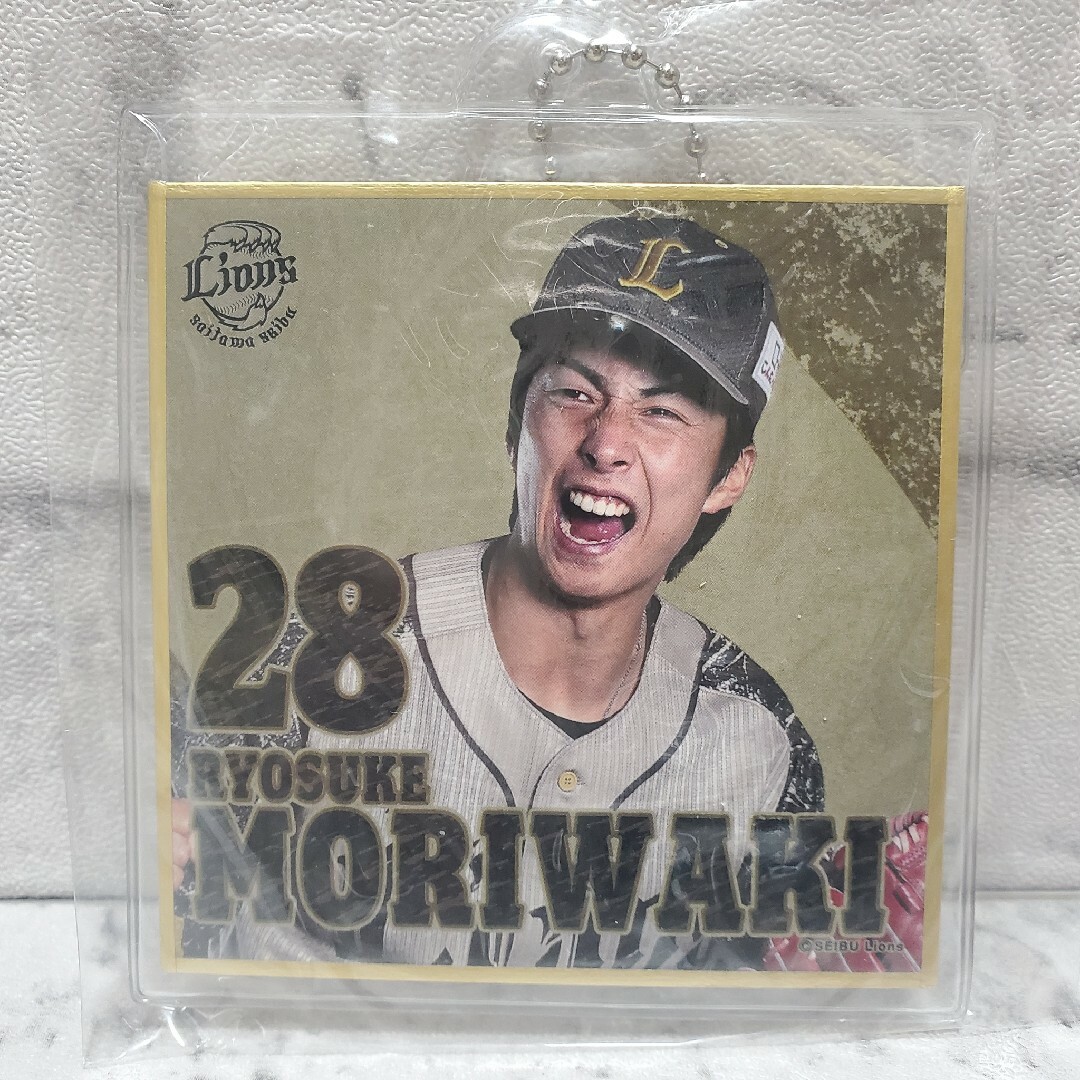 埼玉西武ライオンズ 森脇亮介 ミニ色紙 ルーレット景品 ワイワイサマー キャンプ エンタメ/ホビーのタレントグッズ(スポーツ選手)の商品写真