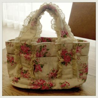 ピーチジョン(PEACH JOHN)のピーチ•ジョン♡花柄Ｂａｇ(トートバッグ)