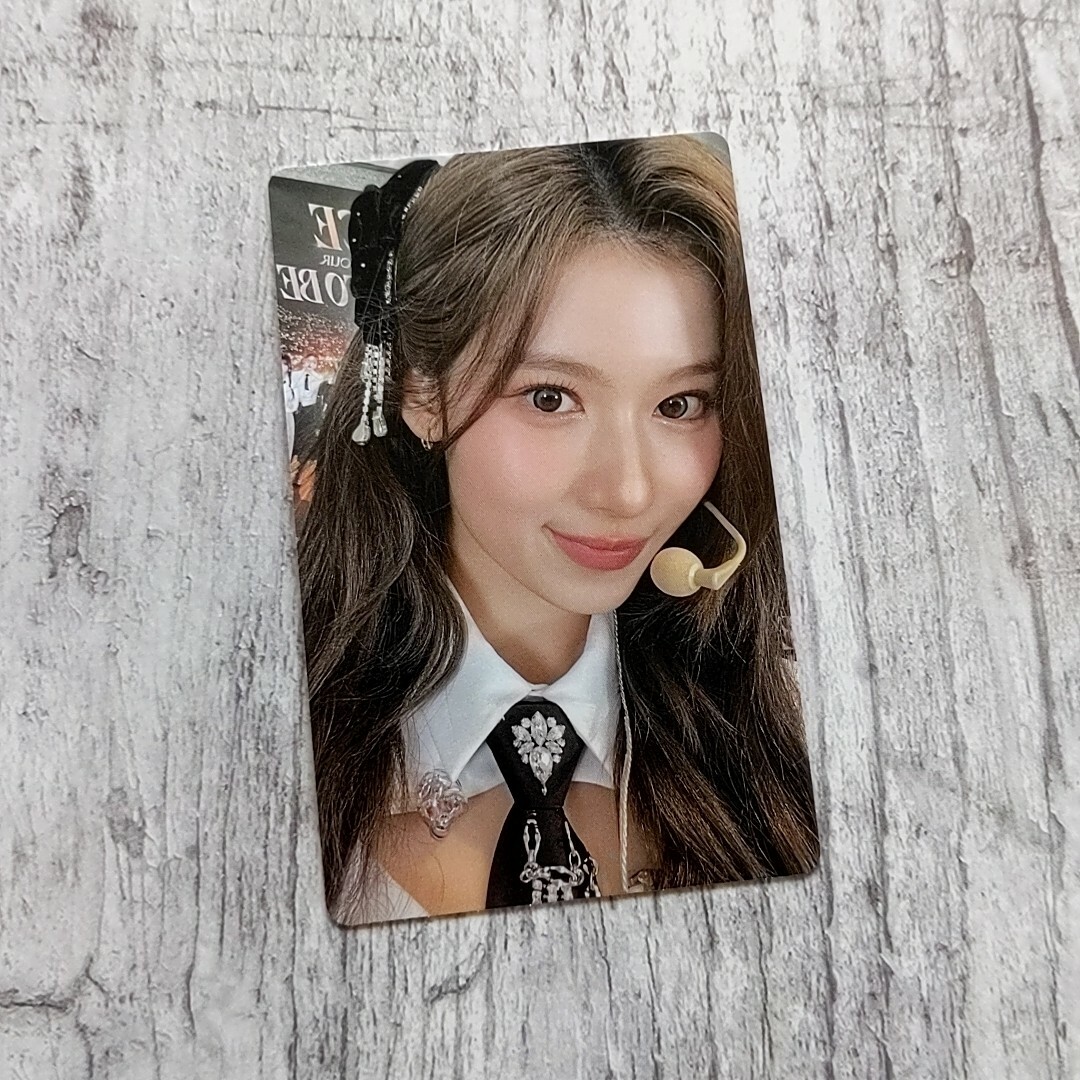Waste(twice)(ウェストトゥワイス)のTWICE ソウルコン DVDトレカ(サナ) エンタメ/ホビーのCD(K-POP/アジア)の商品写真